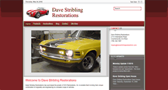 Desktop Screenshot of davestriblingrestorations.com