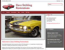 Tablet Screenshot of davestriblingrestorations.com